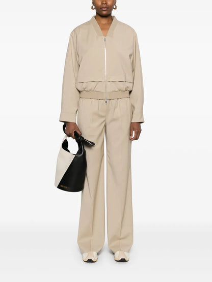 Layered-Effect Jacket
