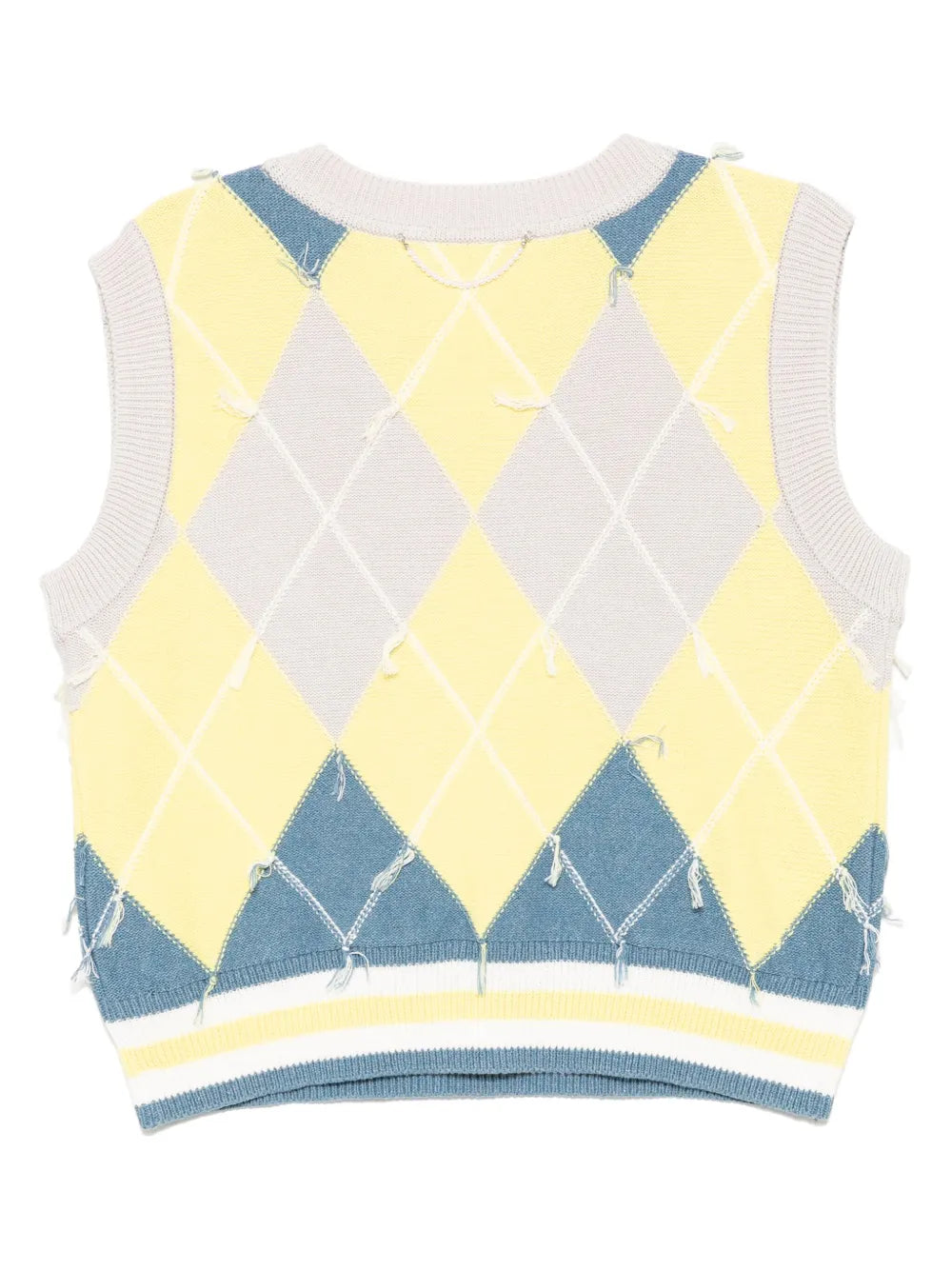 V-Neck Knitted Vest
