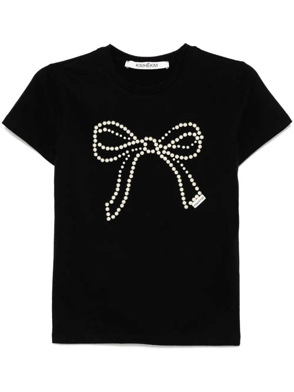 Pearl-Embellished T-Shirt
