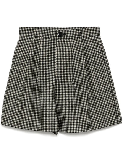 Checked Shorts