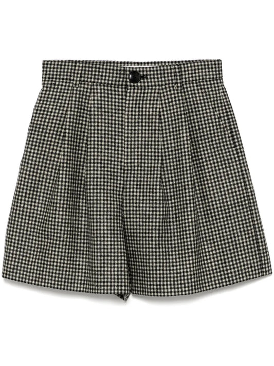 Checked Shorts