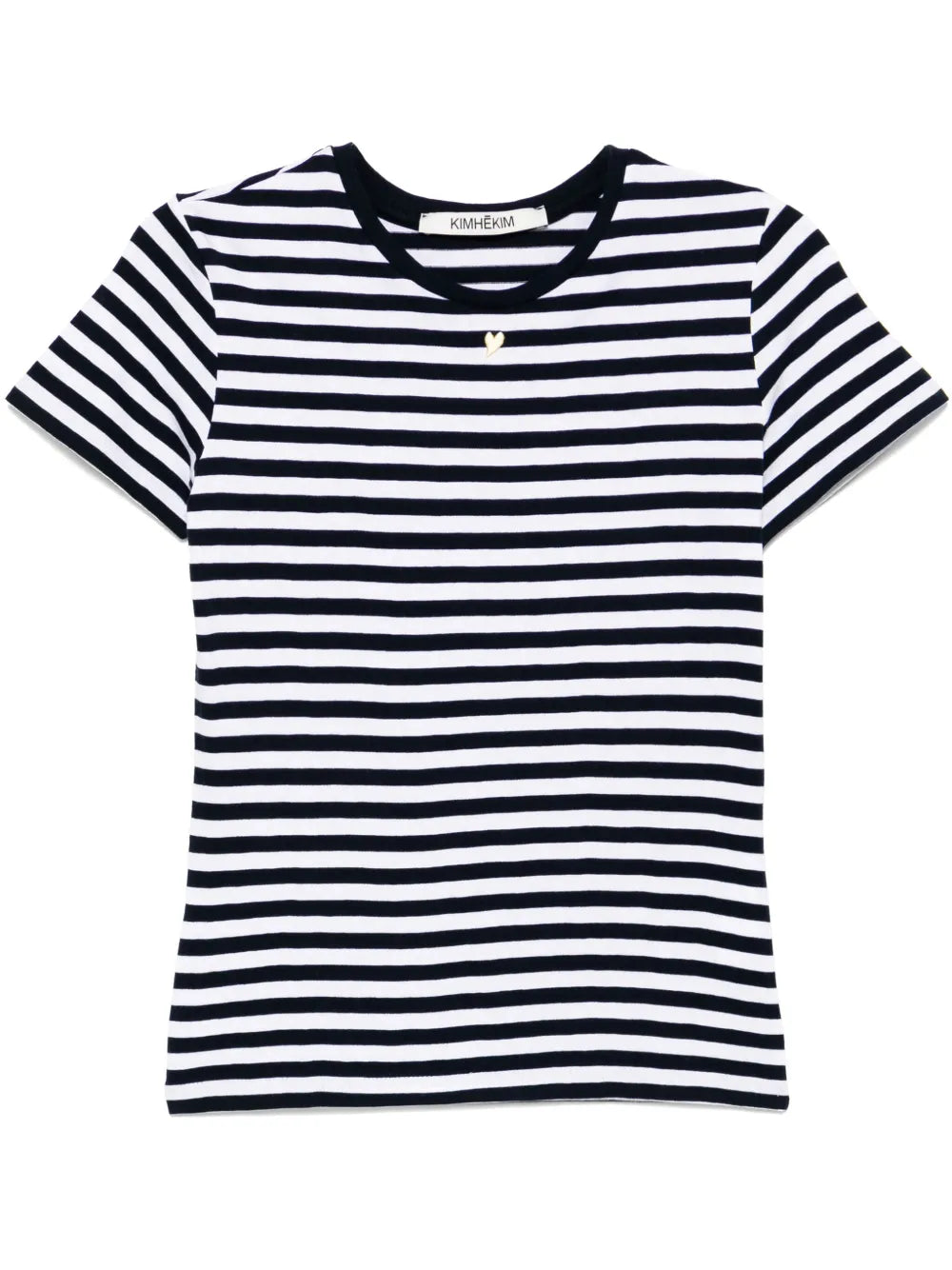 Mini Heart Embroidered T-Shirt
