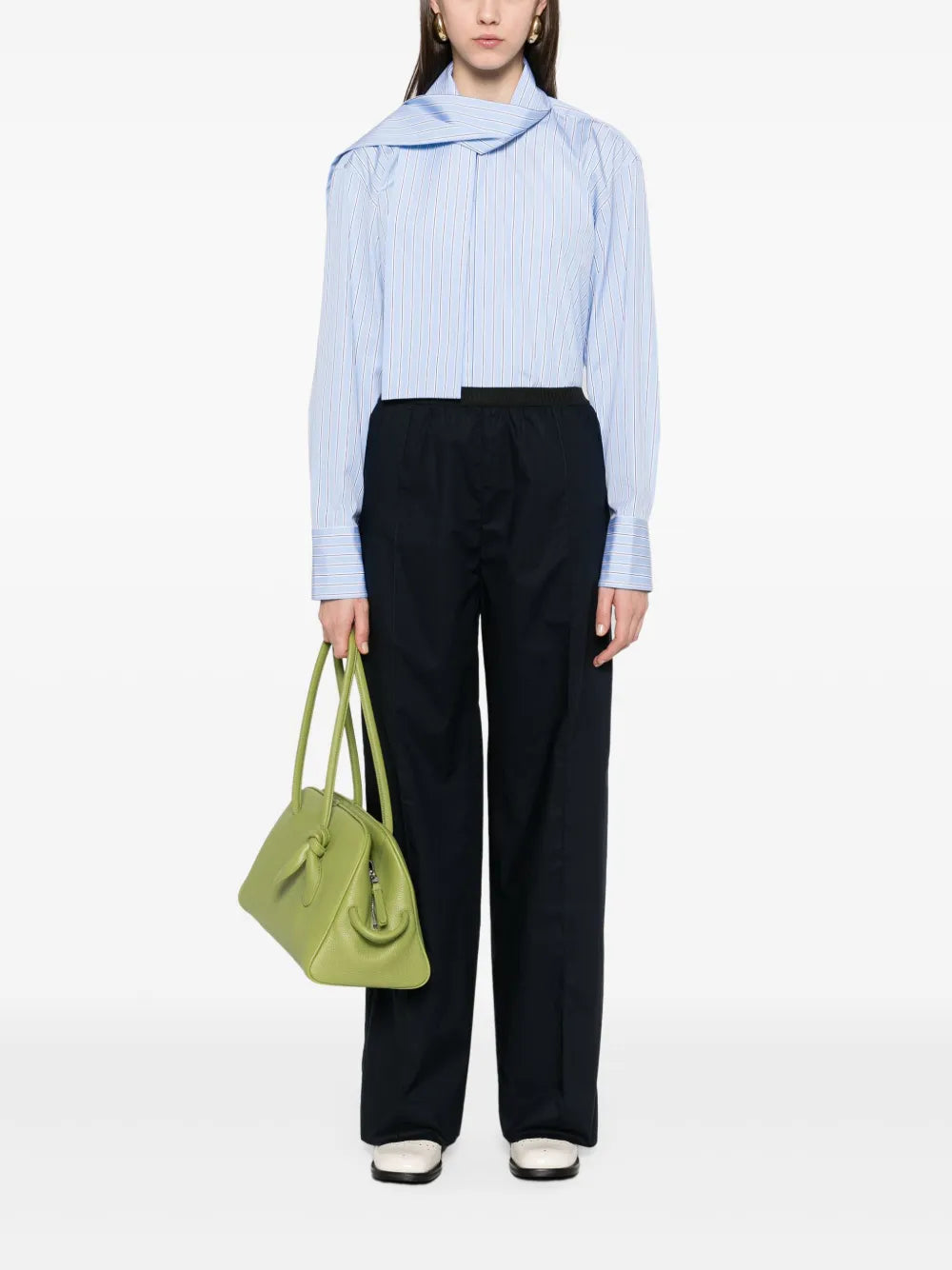 Straight-Leg Trousers