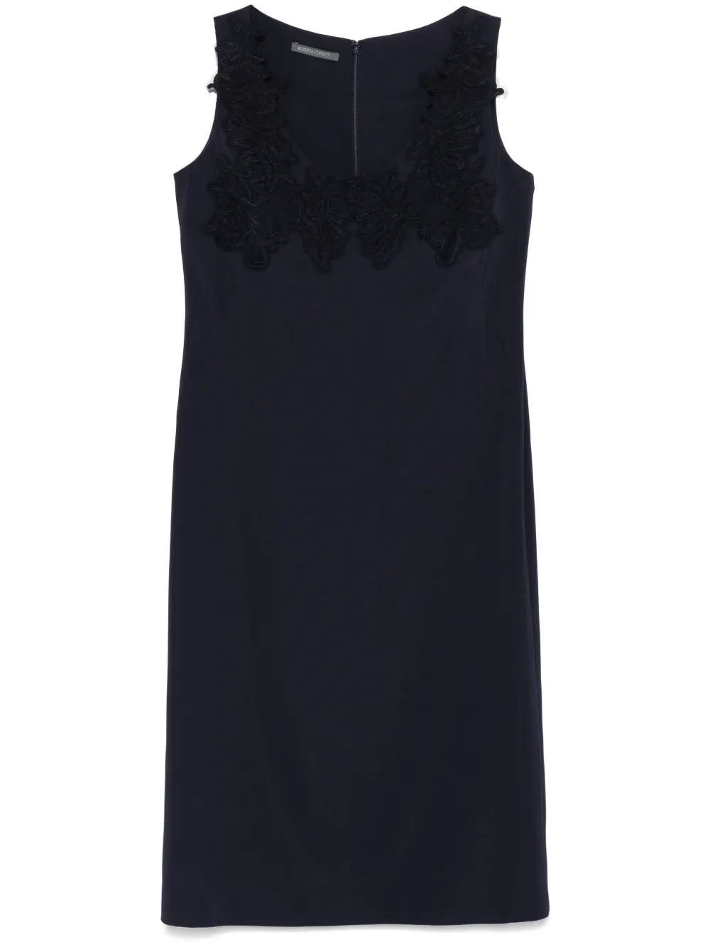 Corded-Lace Midi Dress