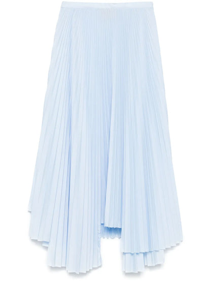 Pleated Maxi Skirt