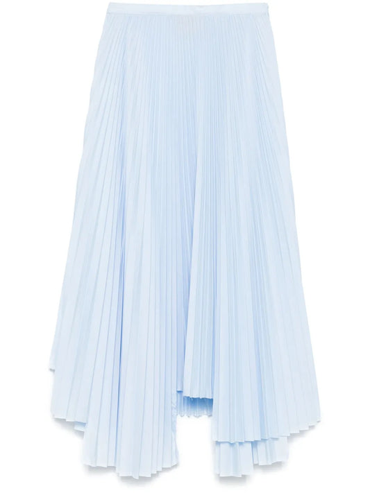 Pleated Maxi Skirt