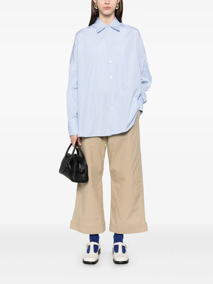 Striped Poplin Shirt