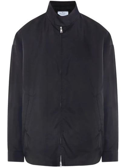 Triangle-Logo Oversize Jacket
