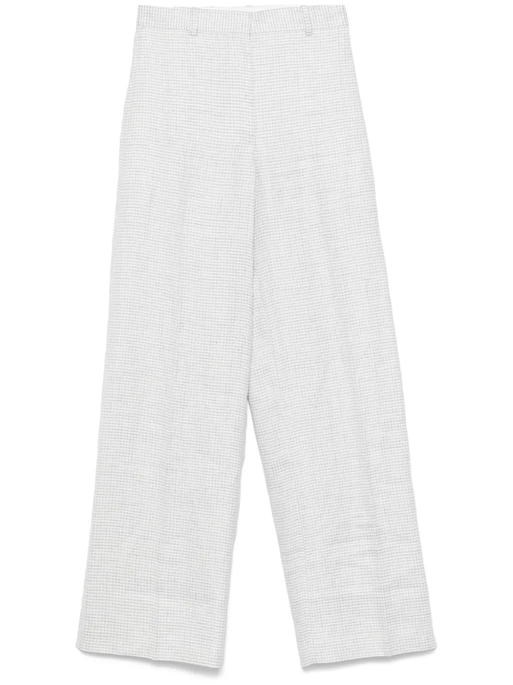 Houndstooth-Pattern Trousers