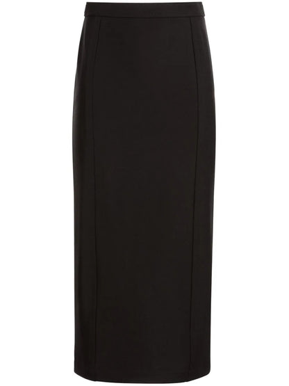Gabardine Maxi Skirt