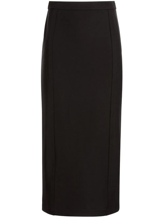 Gabardine Maxi Skirt