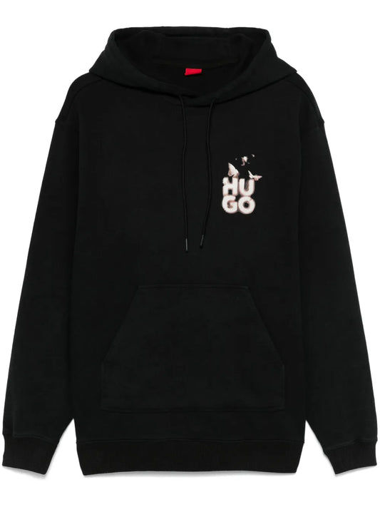 Graphic-Print Hoodie