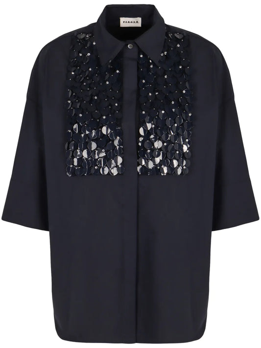 Sequin-Embellished Shirt