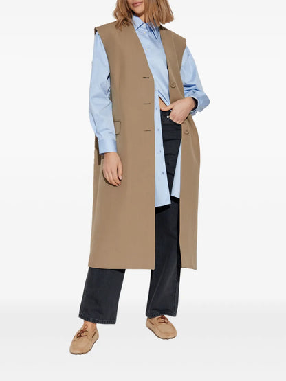 Sleeveless Coat