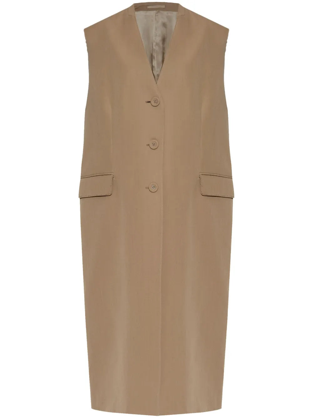Sleeveless Coat