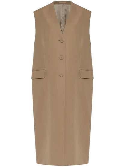 Sleeveless Coat