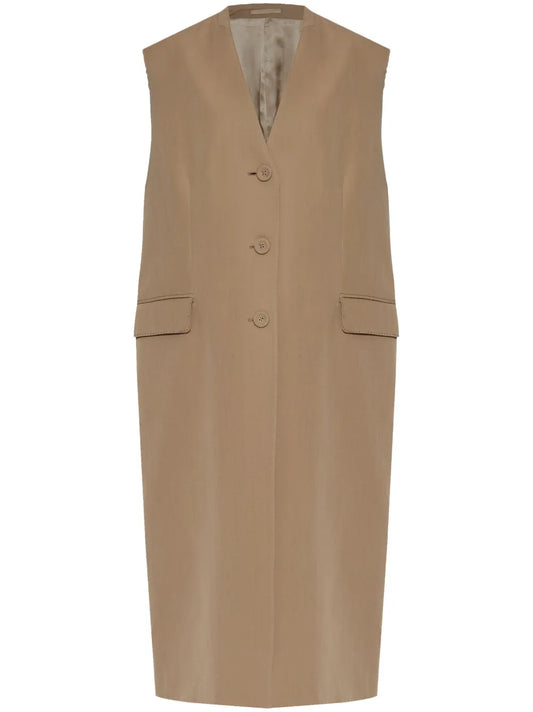 Sleeveless Coat