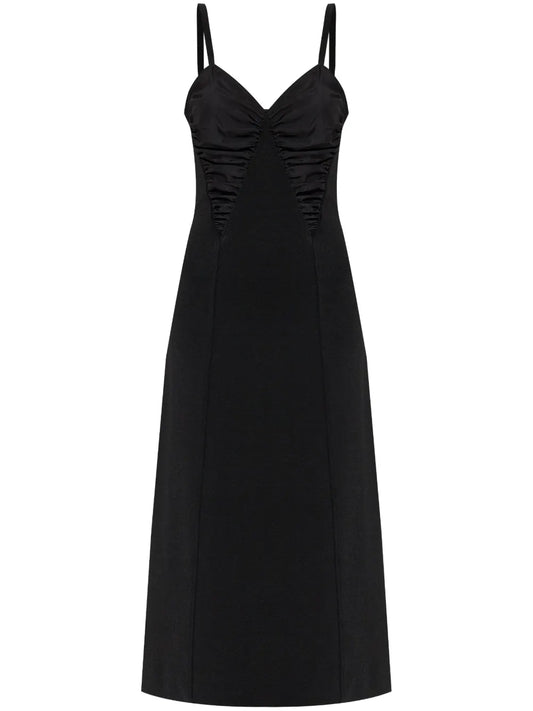 Panelled Midi Dress