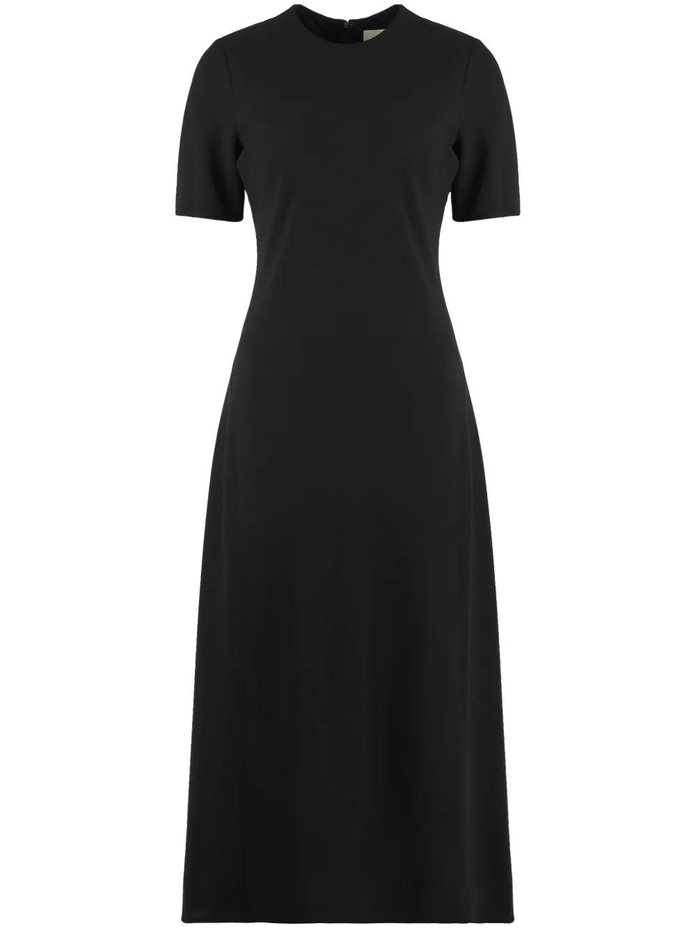 Short-Sleeve Midi Dress
