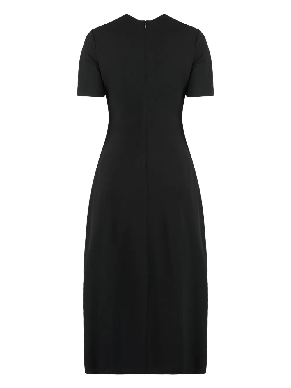 Short-Sleeve Midi Dress