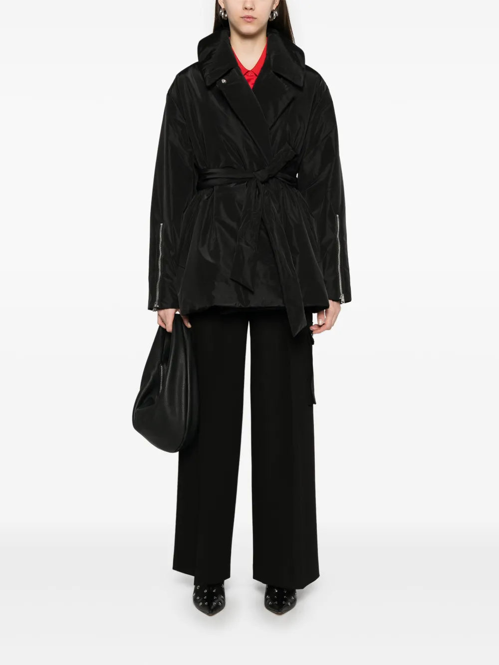 Belted Puffer Jacket