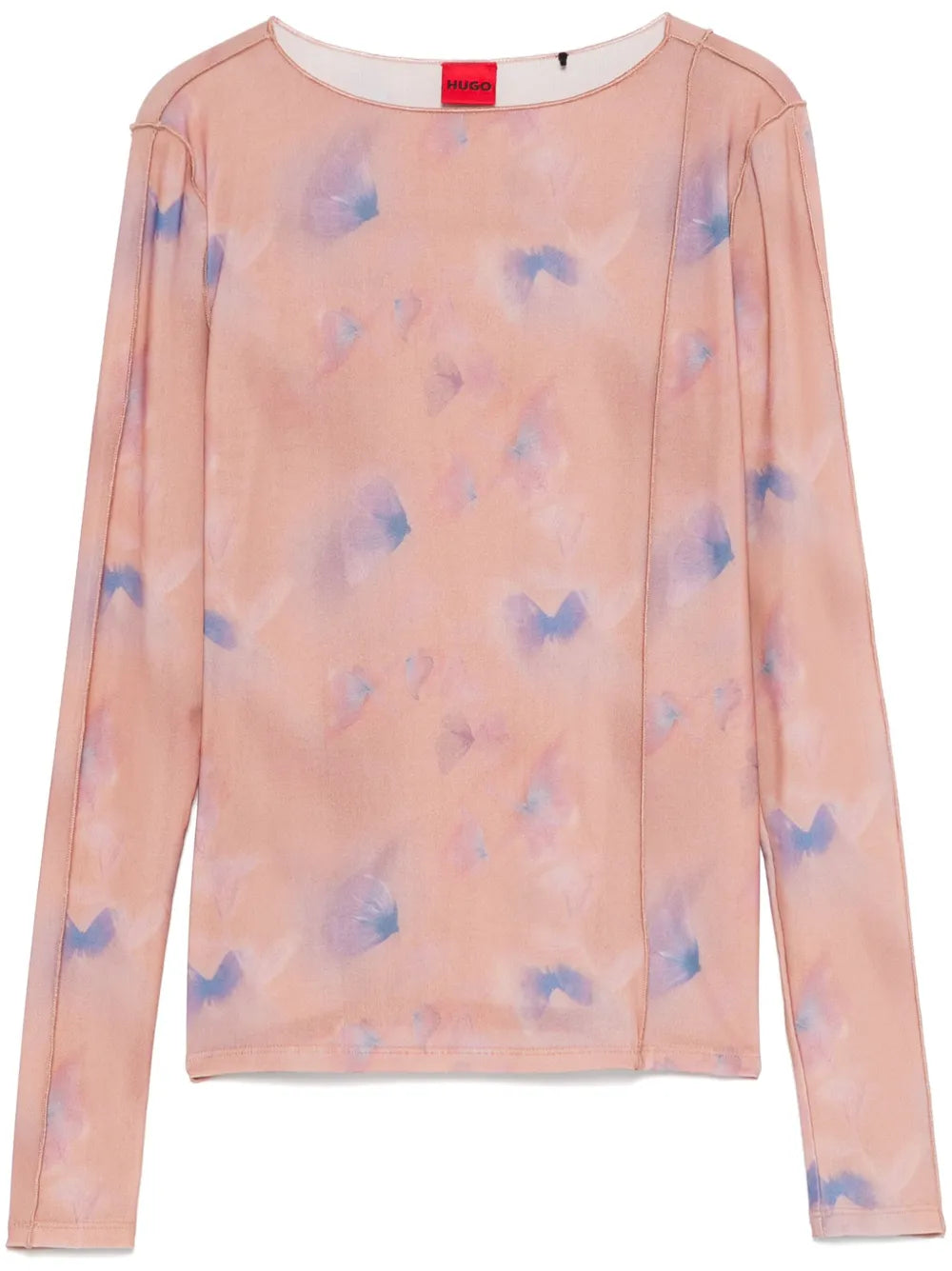 Butterfly-Print Top