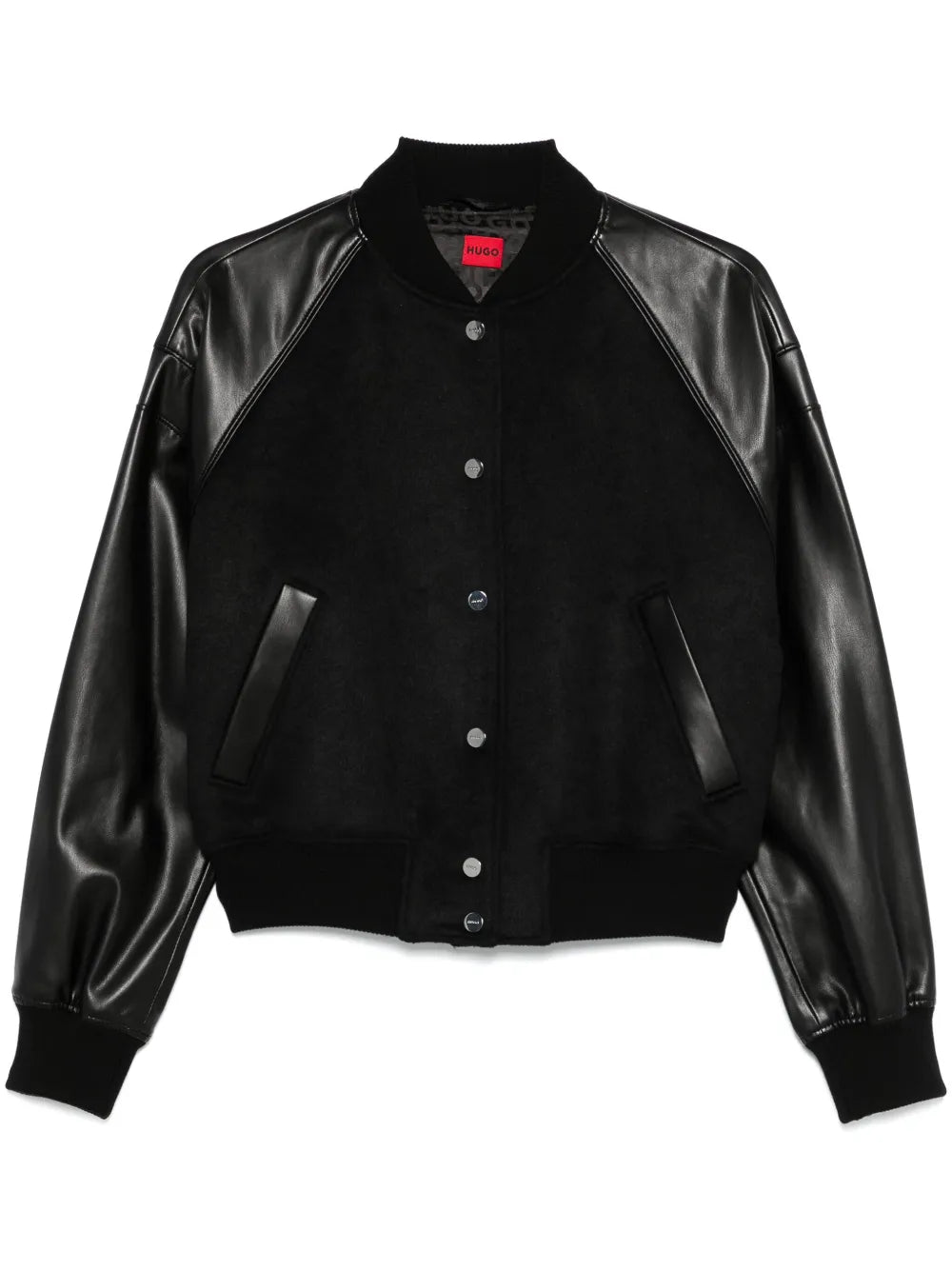 Cropped Bomber Jacket