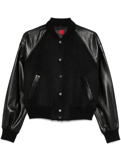 Cropped Bomber Jacket