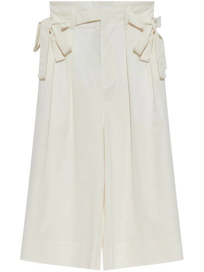 Bow-Detail Trousers