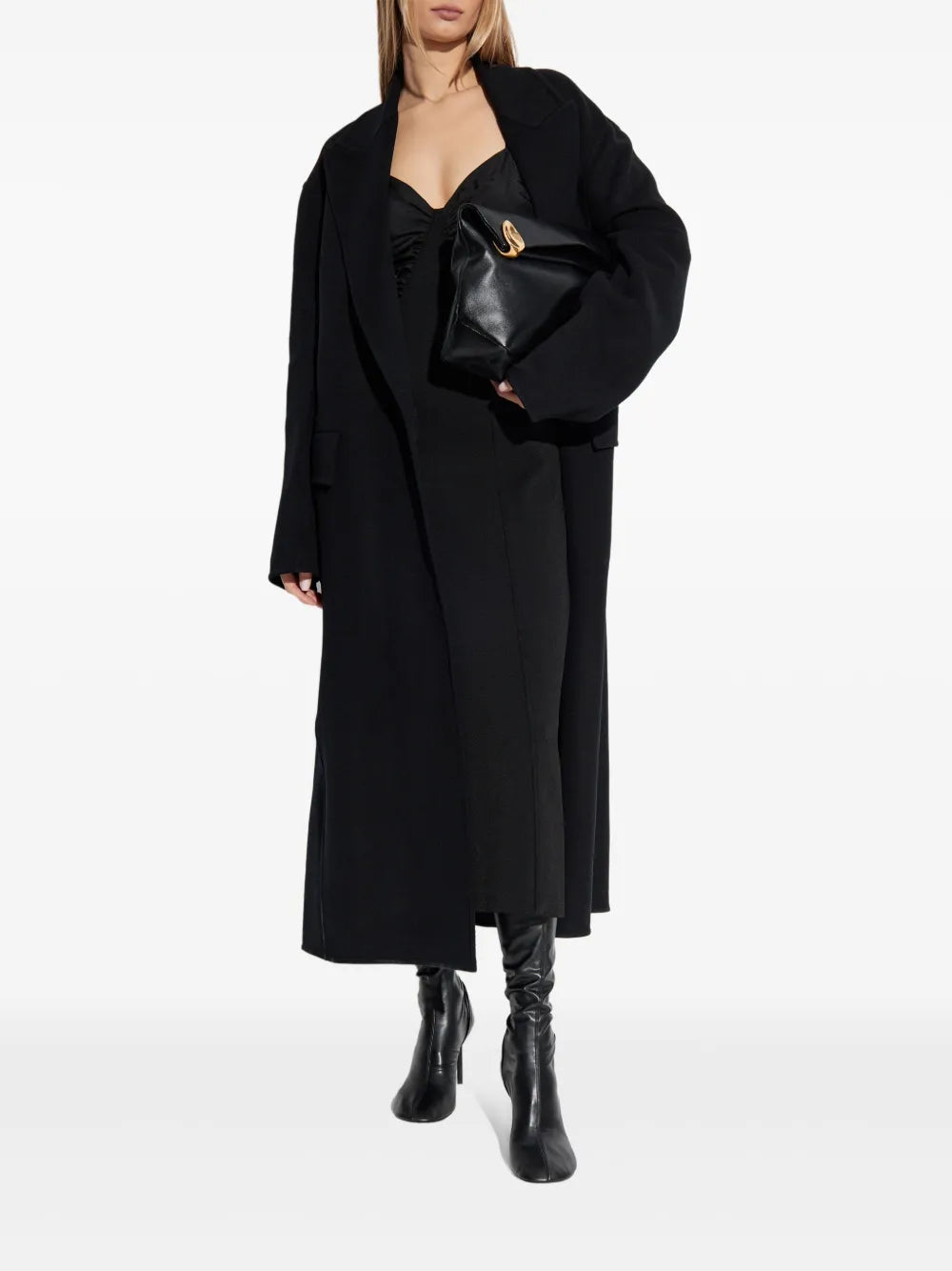 Single-Breasted Cashmere Coat