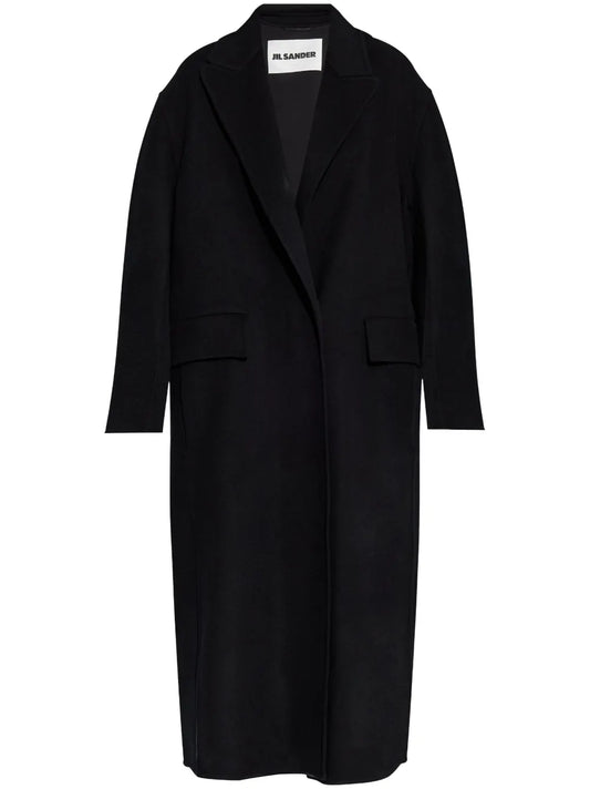Single-Breasted Cashmere Coat