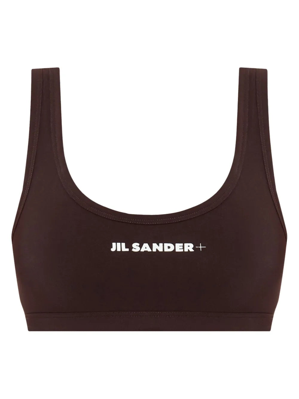 Logo-Print Bikini Top