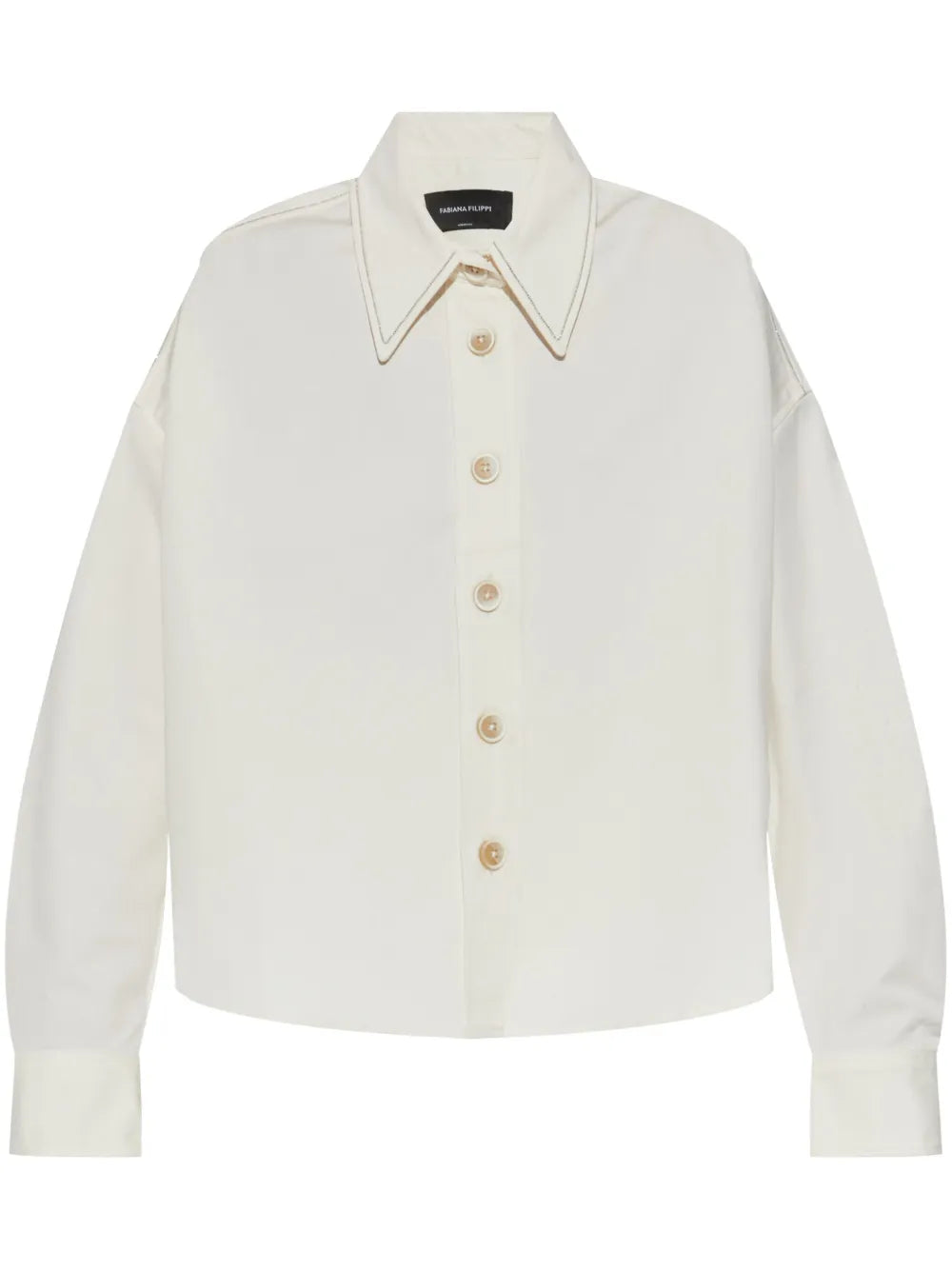 Bead-Detail Shirt