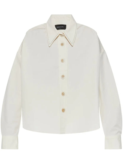 Bead-Detail Shirt