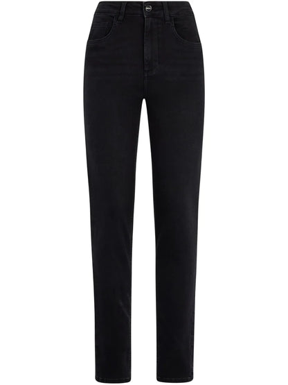 Rhinestone-Embellished Skinny Jeans