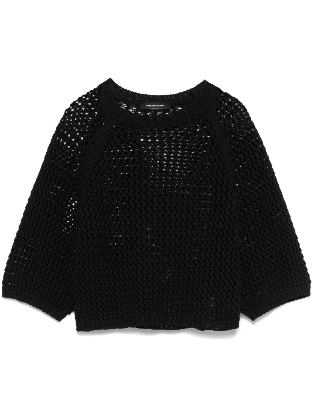 Open-Knit T-Shirt