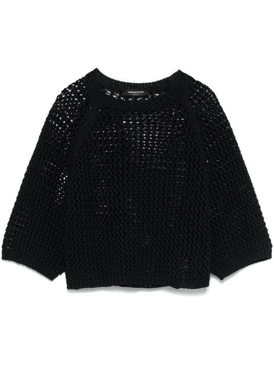 Open-Knit T-Shirt