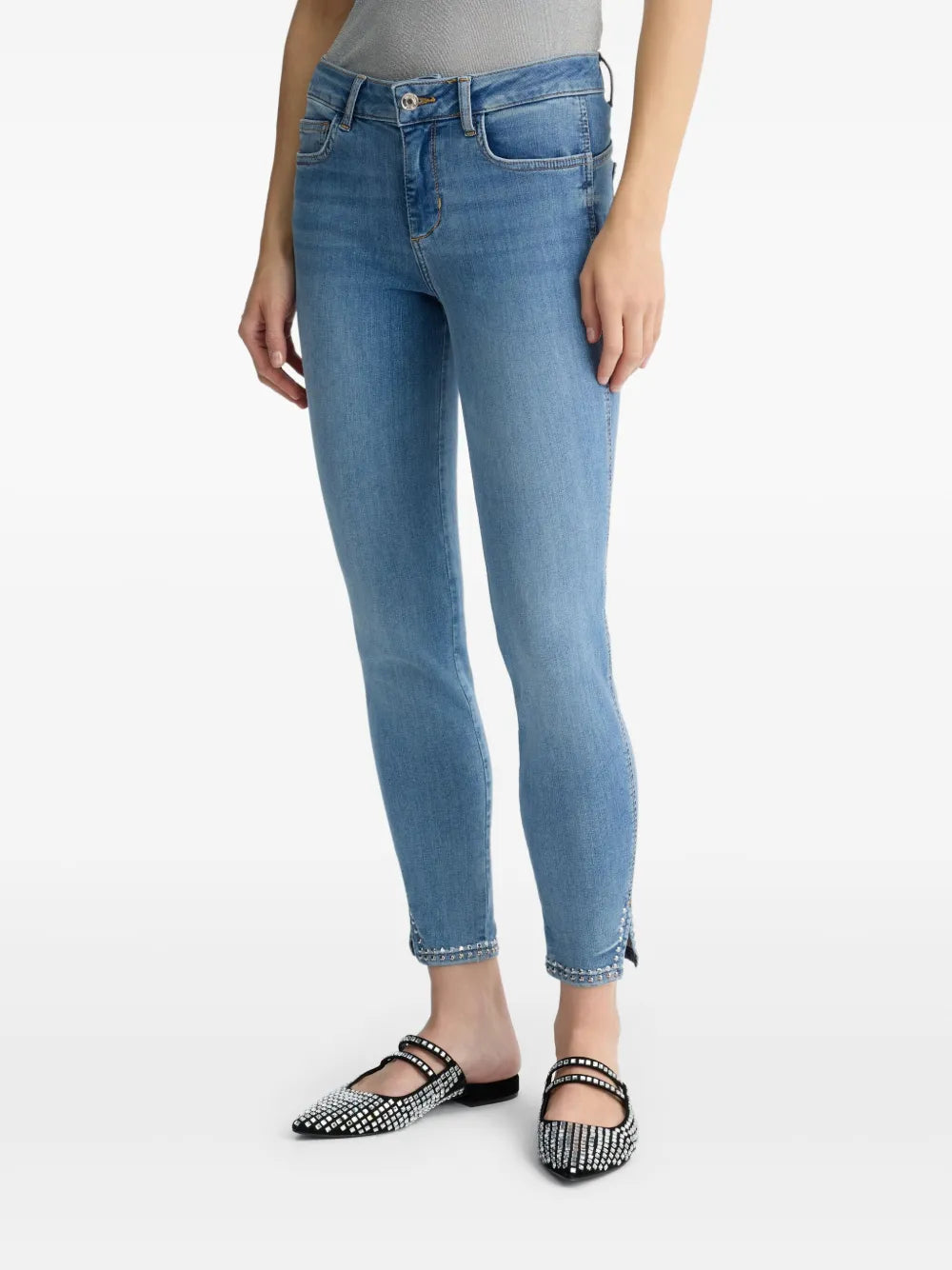 Mid-Rise Skinny Jeans