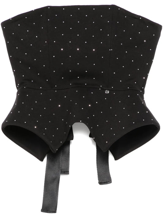 Rhinestone-Embellished Top