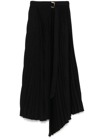 Belted Midi Skirt