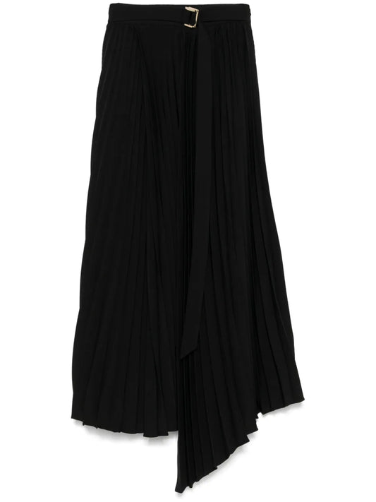 Belted Midi Skirt