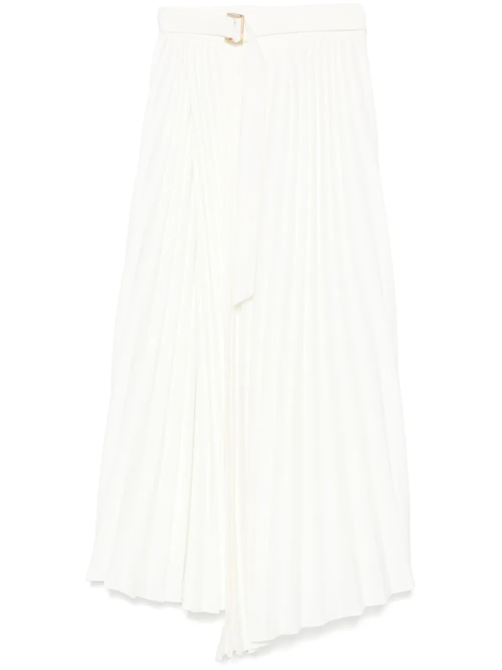 Belted Midi Skirt