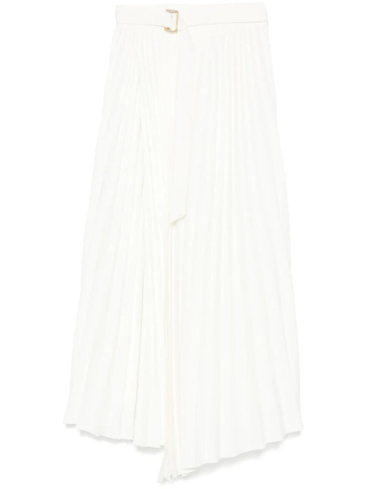Belted Midi Skirt