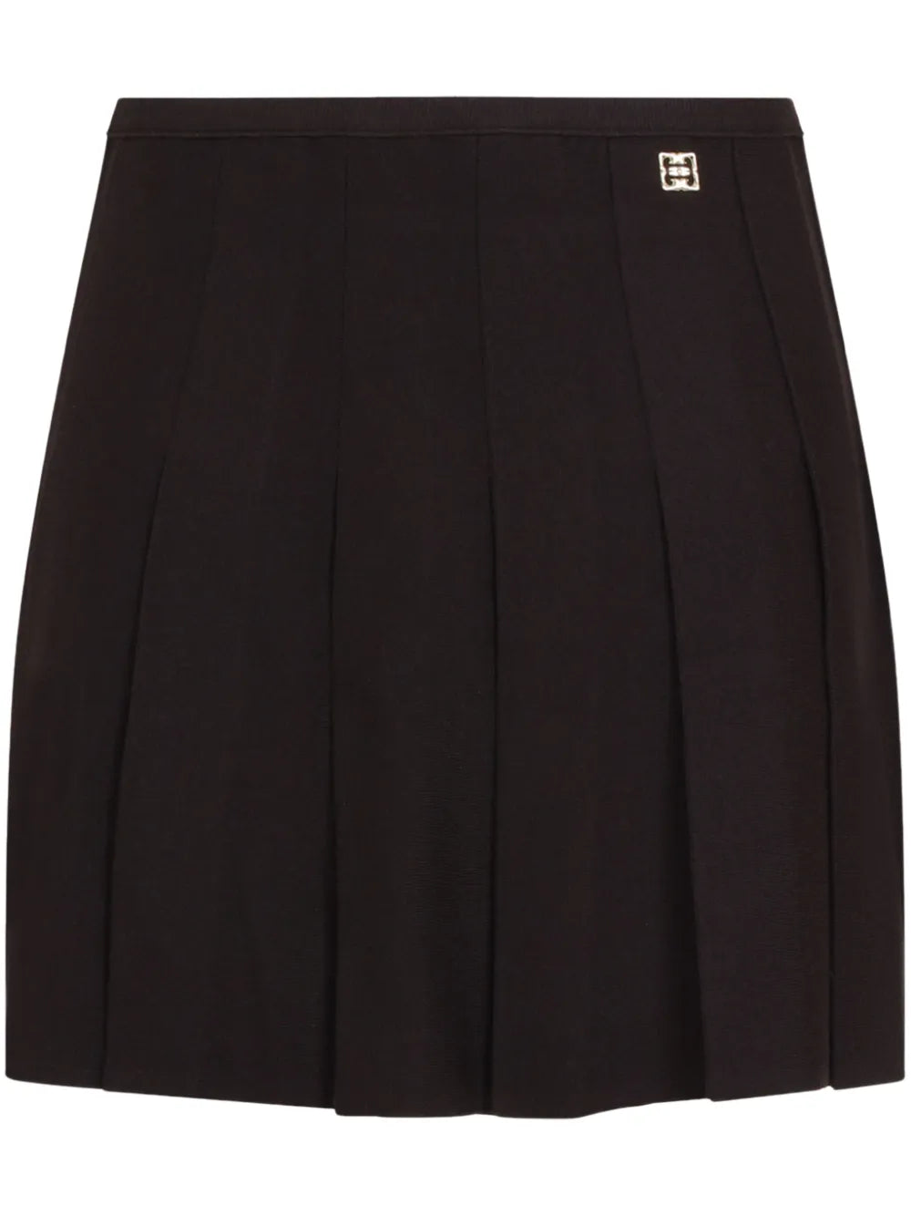 Pleated Mini Skirt