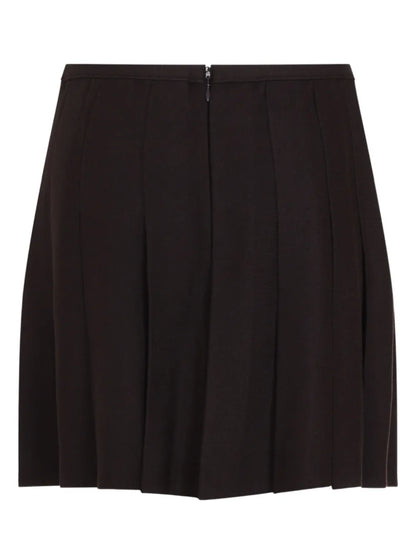 Pleated Mini Skirt