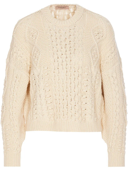 Cable-Knit Sweater