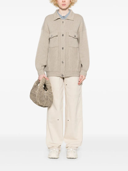 Panelled Cardigan