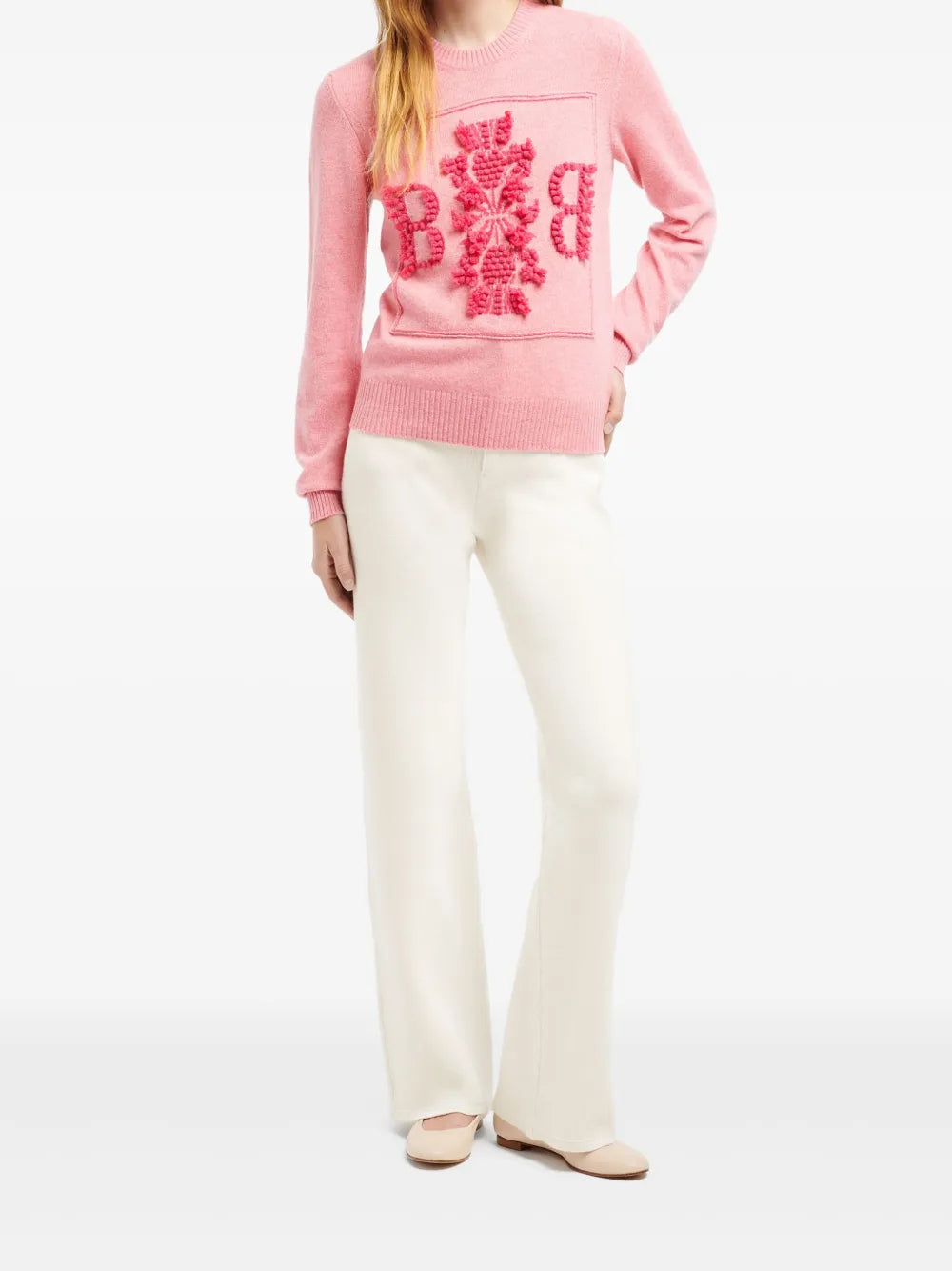 3D Logo Cashmere Sweater