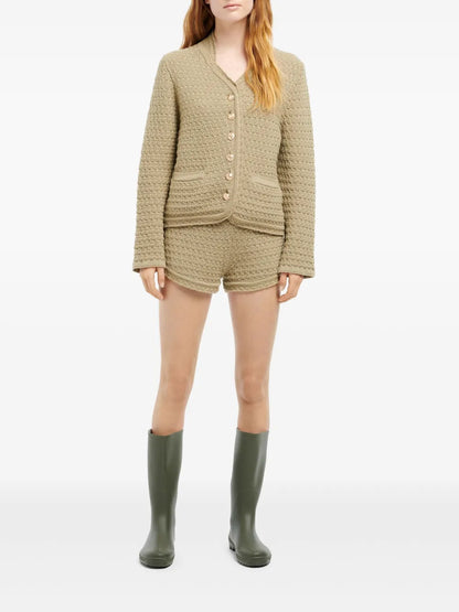 Cashmere Tweed Shorts