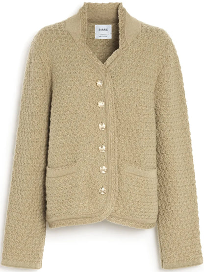 Cashmere Tweed Cardigan